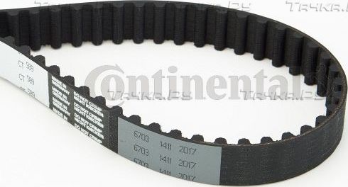 Ремень ГРМ ContiTech для BMW 3 II (E30) 1987-1994. Артикул CT589