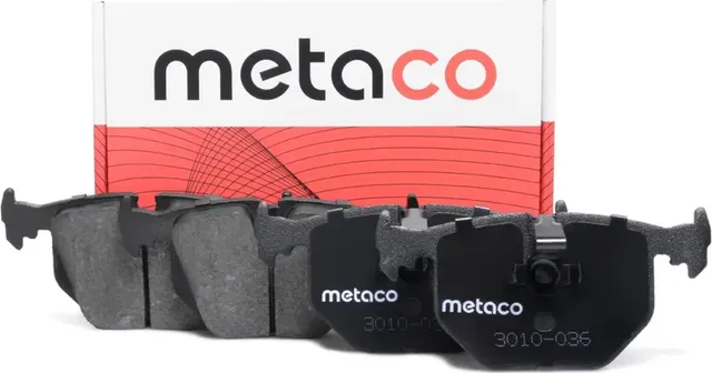 Колодки тормозные BMW 3 (E46)/X5 (E53) 99- задн. (Metaco). Артикул 3010036