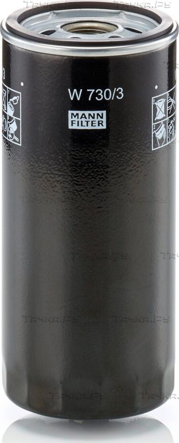 Масляный фильтр Mann-Filter. Артикул W 730/3