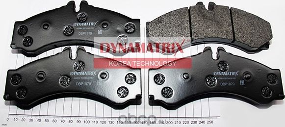 Колодки тормозные дисковые (Dynamatrix-Korea). Артикул DBP1879