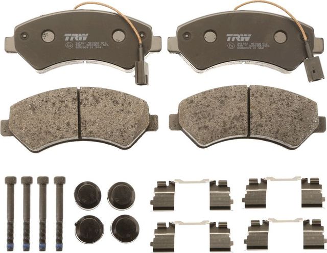 Тормозные колодки TRW передние для Fiat Ducato III 2006-2026. Артикул GDB2069