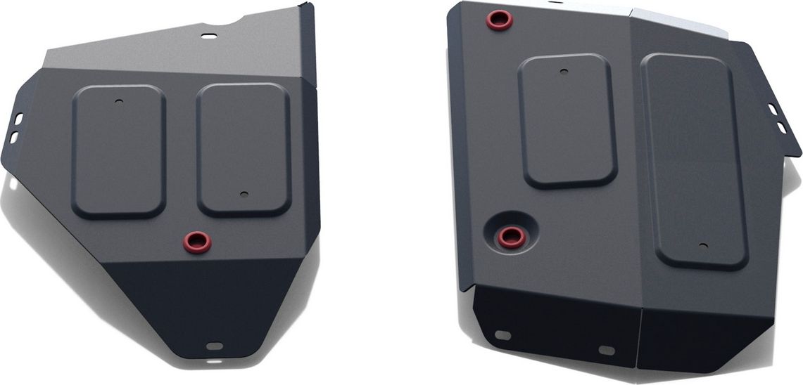 Защита АвтоБРОНЯ для топливного бака Jeep Compass II 4WD 2017-2026. Артикул 111.02742.1