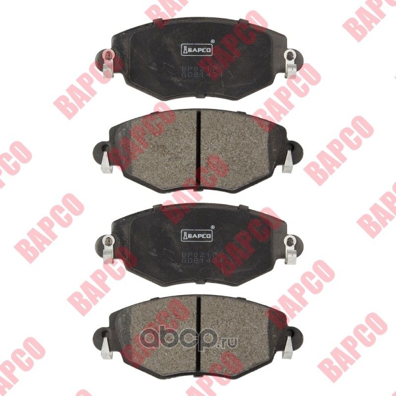 Колодки тормозные дисковые пер. FORD MONDEO III (B5Y) 04-07 (Bapco) Bapco. Артикул BP0217