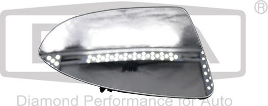 Зеркальное стекло бокового зеркала DPA. Артикул 88571276402