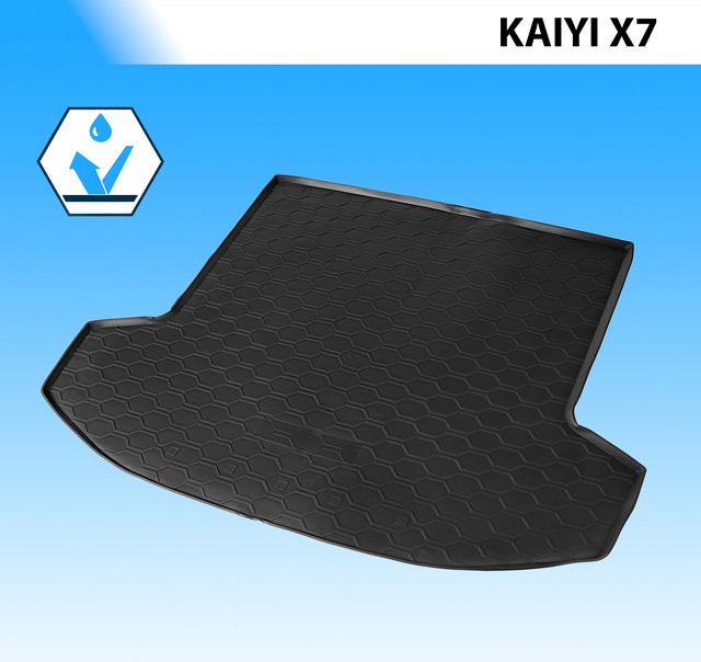 Коврик Rival в багажник для Kaiyi X7 2024-2026. Артикул 13003002