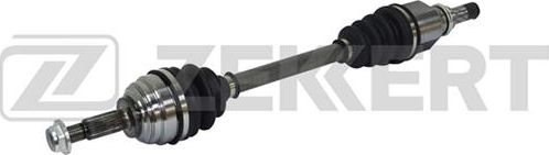 Полуось (привод в сборе, приводной вал) Zekkert передняя левая для Dacia Sandero I 2008-2012. Артикул AW-4864