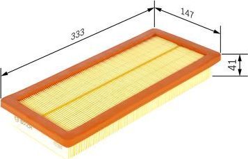 Воздушный фильтр Bosch для Citroen Nemo I 2008-2015. Артикул F 026 400 382