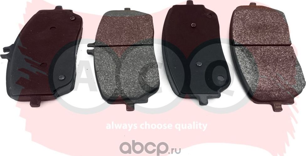 КОЛОДКИ ТОРМОЗНЫЕ ДИСКОВЫЕ, КОМПЛЕКТ (ACQ). Артикул ANE3802