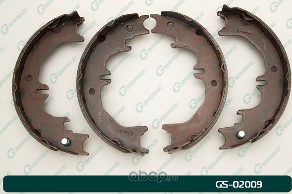 Колодки барабанные G-brake GS-02009 G-Brake. Артикул GS02009