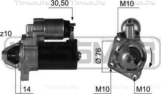 Стартер Era OEM для Ford Fiesta V 2001-2008. Артикул 220411