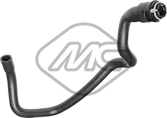 Патрубок радиатора (системы охлаждения) Metalcaucho. Артикул 98617