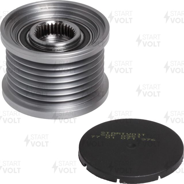 Муфта генератора обгонная StartVOLT для Dacia Duster I 2013-2018. Артикул SGP 0951