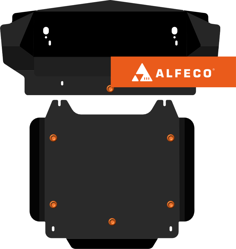 Защита Alfeco для картера Cadillac SRX I 2004-2010. Артикул ALF.37.03