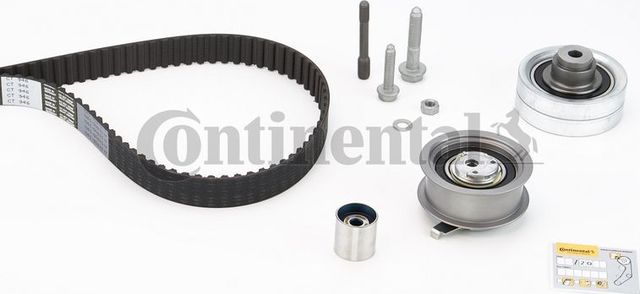 Ремень ГРМ с роликами (комплект) ContiTech для Audi A3 I (8L) 1996-2001. Артикул CT946K1