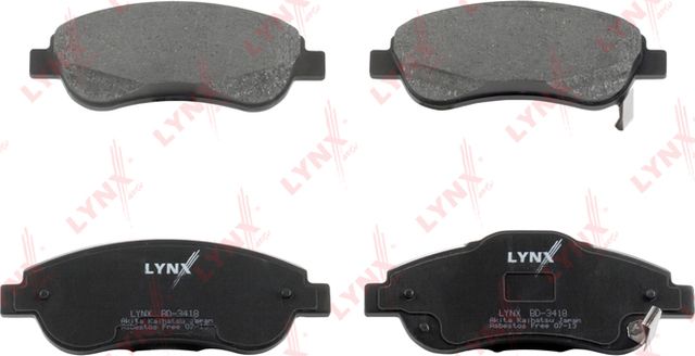 Тормозные колодки LYNXauto. Артикул BD-3418