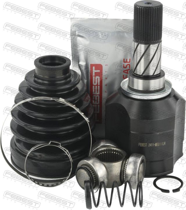 Шрус внутренний (граната) Febest передний левый для Renault Megane III 2008-2016. Артикул 2411-MEGIIILH