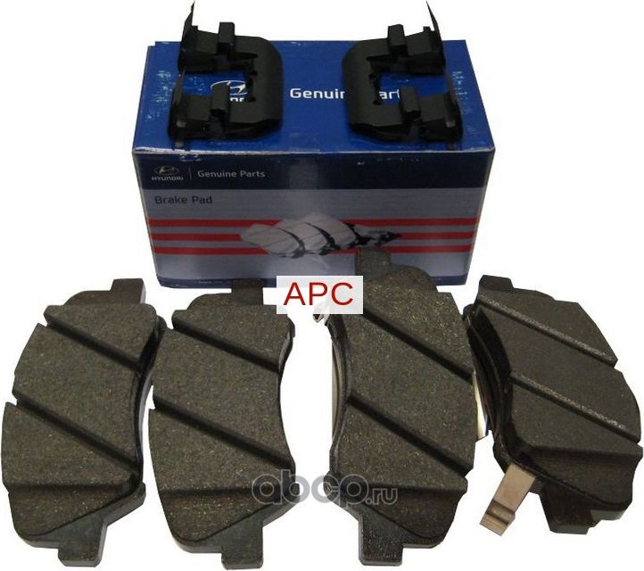 Тормозные колодки Hyundai / KIA. Артикул 581011RA05