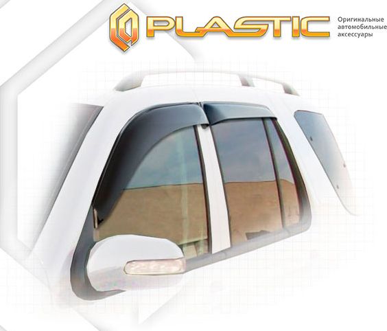 Дефлекторы СА Пластик для окон (Classic полупрозрачный) Mercedes-Benz M-Класс (ML) W163 рестайлинг 2001-2005. Артикул 2010030301105