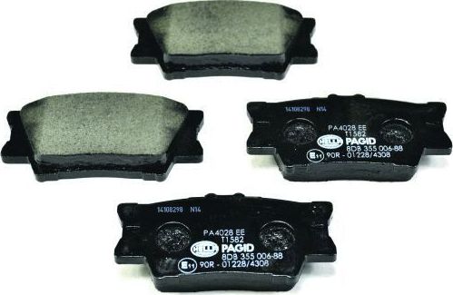 Тормозные колодки Hella. Артикул 8DB 355 006-881