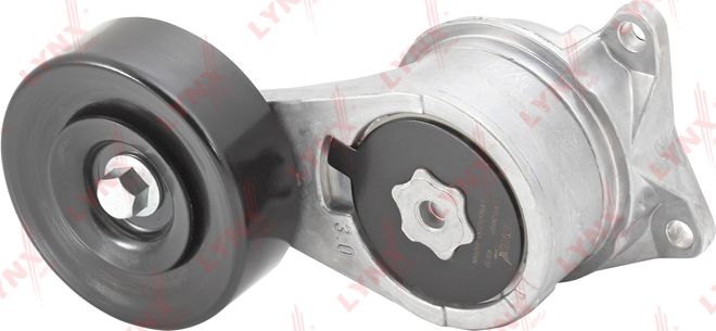 Натяжной ролик (натяжитель) приводного клинового зубчатого ремня LYNXauto. Артикул PT-3046