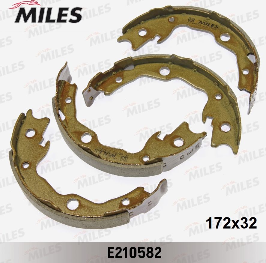 Тормозные колодки (стояночная тормозная система) Miles. Артикул E210582