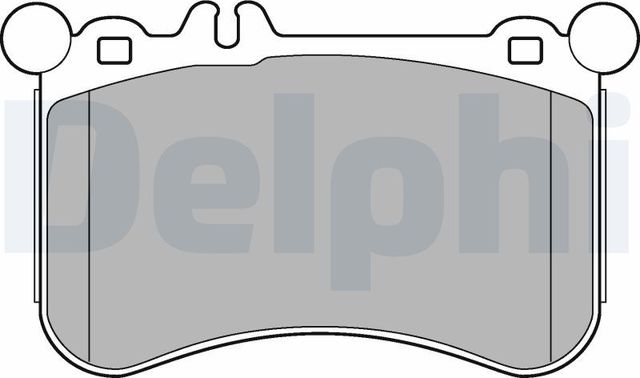 Тормозные колодки Delphi (Low-Metallic). Артикул LP2291
