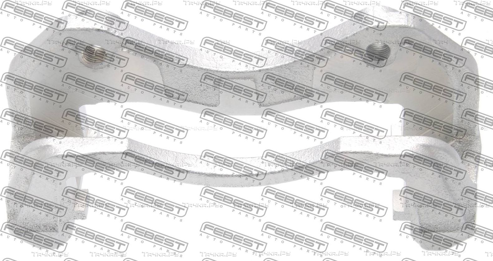 Скоба тормозного суппорта Febest передняя для Mitsubishi Lancer X 2007-2017. Артикул 0477C-CWF