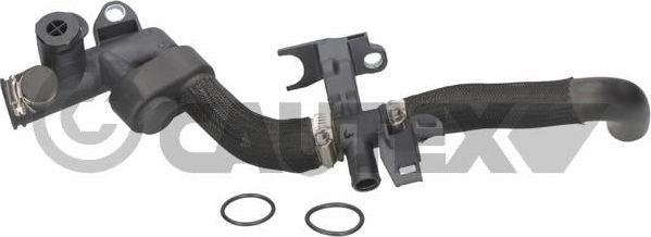 Патрубок радиатора (системы охлаждения) Cautex (полимерный материал). Артикул 036807