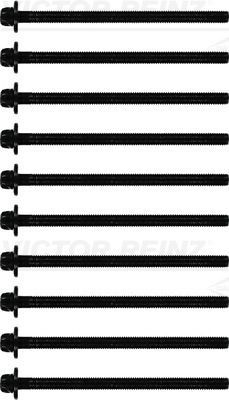 Комплект болтов ГБЦ Victor Reinz для Opel Corsa D 2006-2014. Артикул 14-32132-01