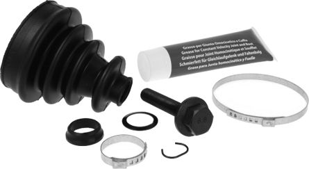 Пыльник шруса (комплект) Metelli (резина). Артикул 13-0178