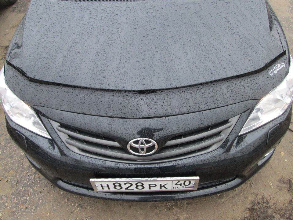 Дефлектор Vip-Tuning для капота Toyota Corolla E150 2007-2013. Артикул TYA29