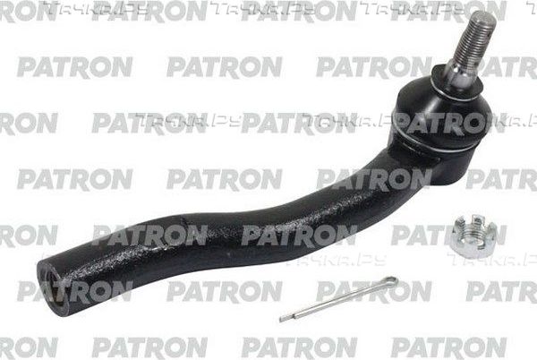 Наконечник рулевой тяги Patron левый для Toyota Corolla E170, E180 2013-2019. Артикул PS1313L