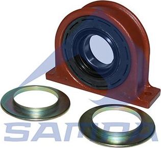 Подвесной подшипник карданного вала Sampa для IVECO EuroTech 1992-2026. Артикул 060.201