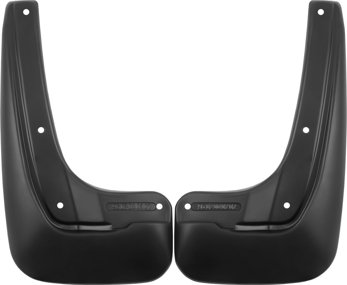 Брызговики Frosch (в пакете) задняя пара для Dongfeng H30 хэтчбек 2014-2026. Артикул NLF.96.02.E11