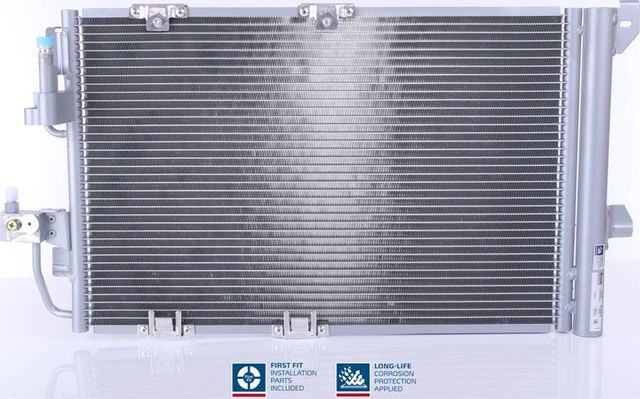 Радиатор кондиционера (конденсатор) Nissens (алюминий). Артикул 94650