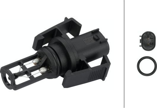 Датчик температура впускного воздуха MERCEDES 1995  Датчик  температура впускаемого воздуха Hella. Артикул 6PT 009 109-291