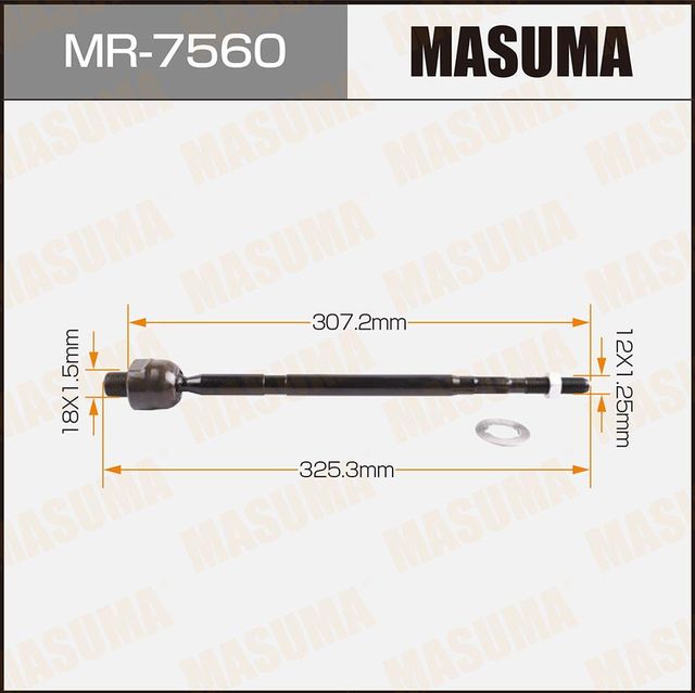 Рулевая тяга Masuma правая/левая для Suzuki Splash I 2008-2015. Артикул MR-7560