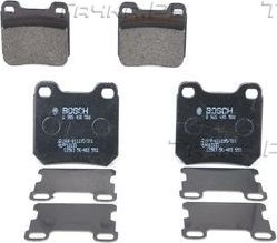 Тормозные колодки Bosch (Low-Metallic) задние для Saab 900 II 1996-1998. Артикул 0 986 490 500