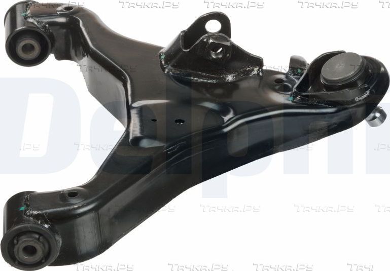Поперечный рычаг передней подвески Delphi правый нижний внешний для Nissan Navara D40 2005-2015. Артикул TC3264