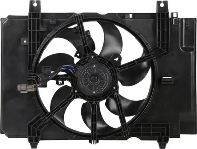 ДИФФУЗОР РАДИАТОРА ОХЛАЖДЕНИЯ В СБОРЕ С МОТОРОМ И (Casp). Артикул 2JFA264