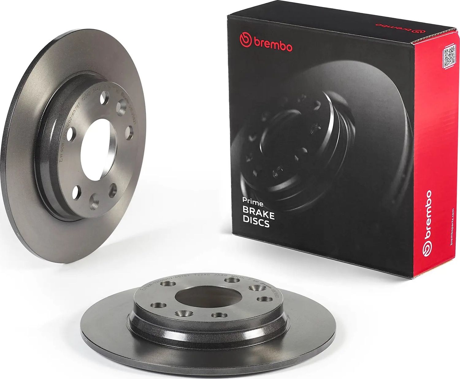 Тормозной диск Brembo PRIME LINE - UV Coated. Артикул 08.E958.21