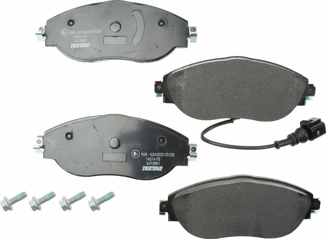 Тормозные колодки Textar Q+. Артикул 2473801