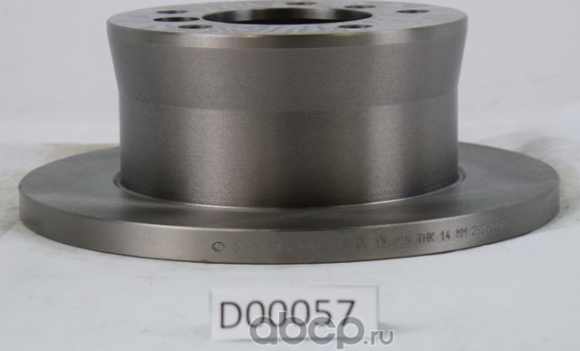 ТОРМОЗНОЙ ДИСК ЗАДНИЙ D272 MERCEDES-BENZ SPRINTER (Schnieder). Артикул D00057