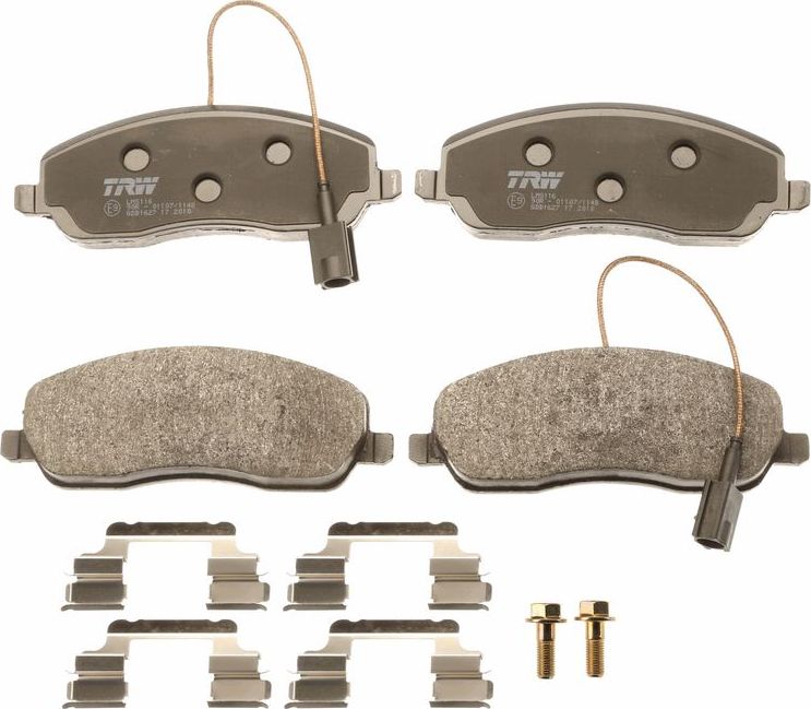 Тормозные колодки TRW. Артикул GDB1627
