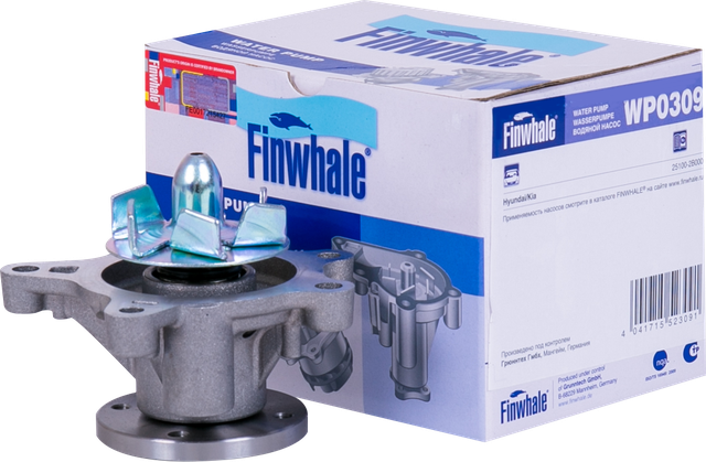 Помпа (водяной насос) Finwhale для Kia Cerato II 2009-2013. Артикул WP0309