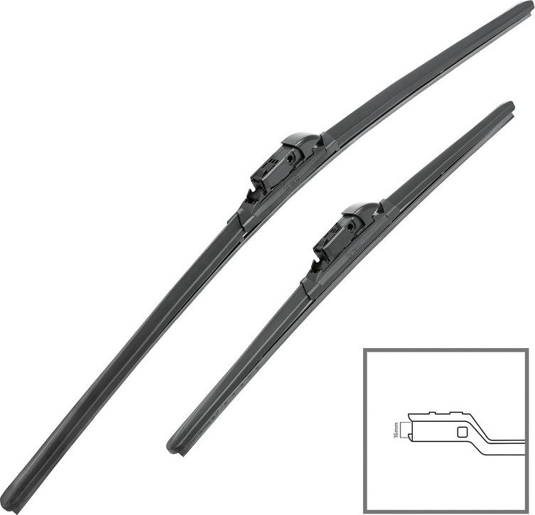 Щетки стеклоочистителя (дворники) Heyner SET HYBRID. Артикул 020250