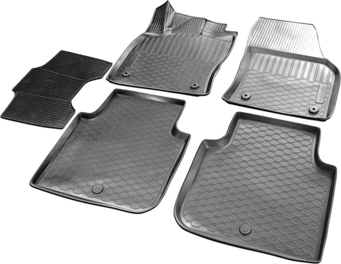 Коврики Rival для салона Skoda Kodiaq 2017-2026. Артикул 15105001