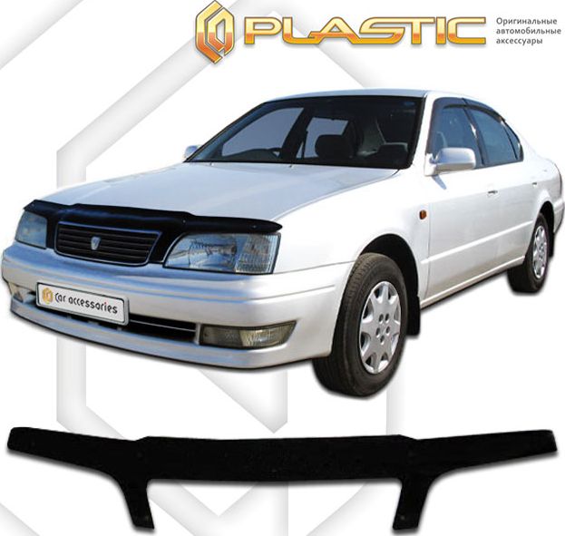 Дефлектор СА Пластик для капота exclusive (Classic черный) Toyota Camry V40 1994-1998. Артикул 2010060100075