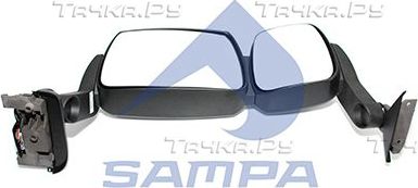 Зеркало боковое Sampa для IVECO Stralis 2002-2011. Артикул 061.180