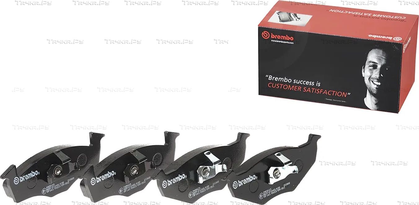 Тормозные колодки Brembo PRIME LINE передние для Volkswagen Fox I 2005-2011. Артикул P 85 025